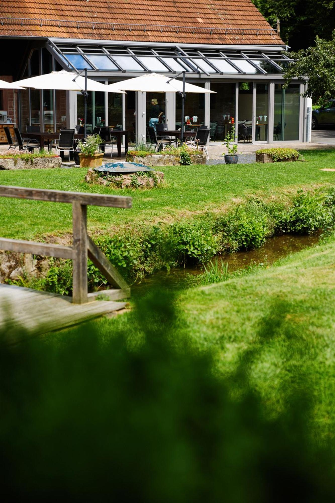 Landgasthof Geiersmuehle Vielbrunn Eksteriør billede